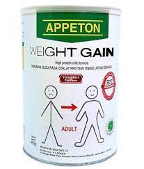 susu appeton weight gain