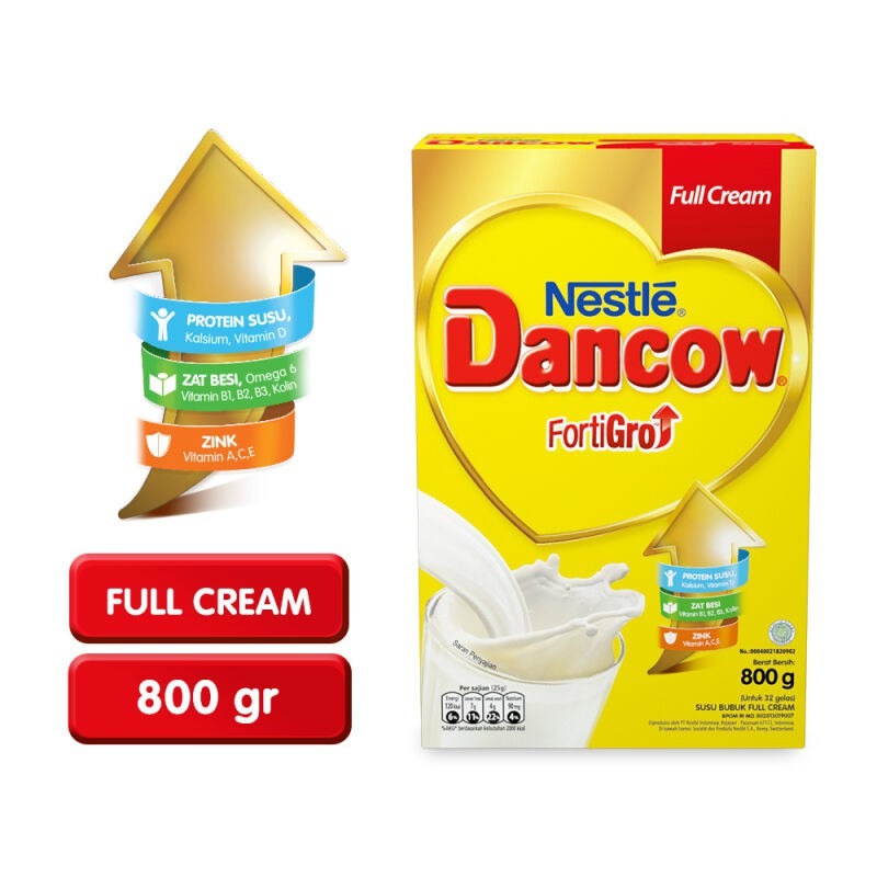 susu dancow fortigro full cream